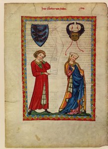 Gottfried von Neifen Do Codex Manesse, entre 1305 e 1340 de Unbekannt