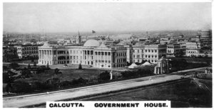Casa do governo, Calcutá, Índia, c1925 de Unbekannt