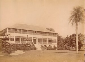 Casa do governo, perto de Kingston, Jamaica século XX. de Unbekannt