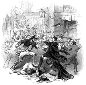 Linha do vestido e da cidade, Oxford, 15 de novembro de 1845 de Unbekannt