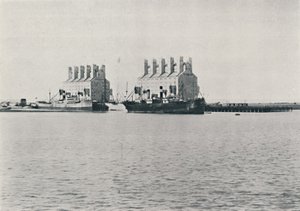 Elevadores de grãos, Bahia Blanca, 1916 de Unbekannt
