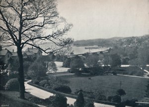 Grange - vista dos jardins, 1895 de Unbekannt