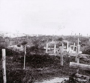 Graves, Massiges, norte da França, c1914-c1918. de Unbekannt