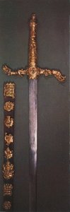 Grande Espada de Estado com bainha, 1953 de Unbekannt