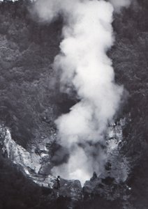Grande Wairakei Geyser, final do século XIX e início do século XX. de Unbekannt