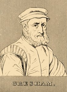 Gresham, c1519-1579, 1830. de Unbekannt