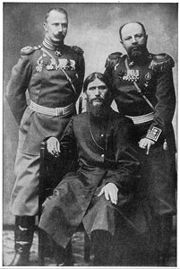 Grigoriy Efimovich Rasputin, místico e santo homem russo de Unbekannt