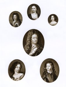 Grupo de retratos reais, final do século XVII - início do século XVIII 1906 de Unbekannt