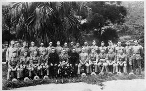 Retrato de grupo da Companhia C, 2º Batalhão do Regimento dos Reis, Iraque, 1926 de Unbekannt