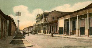 Guantánamo - Calle Calixto Garcia, 1907. de Unbekannt