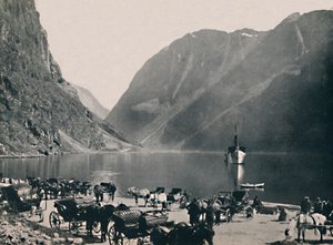 Gudvangen, Naeroyfjord, 1914. de Unbekannt