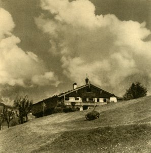Residencial, montanhas mais selvagens, Tirol, Áustria, c1935. de Unbekannt