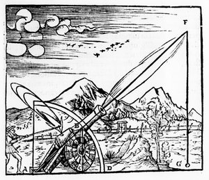 Artilheiro disparando um canhão, 1561 de Unbekannt