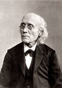 Gustav Theodor Fechner, psicólogo experimental alemão, c1883-c1884 de Unbekannt