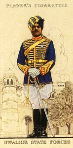 Forças estaduais de Gwalior, 1936. de Unbekannt
