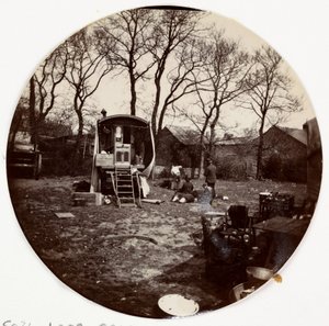 "Acampamento Cigano", c 1890 de Unbekannt