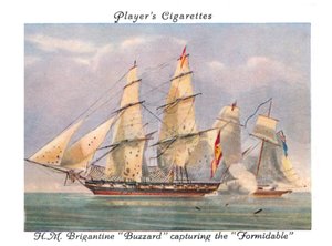 Buzzard de HMBrigantine que captura o formidável, 1936. de Unbekannt