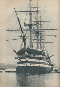 HMS Victory antes de ser removida para a doca seca em 1922, 1936 de Unbekannt