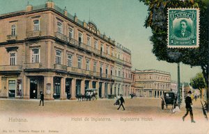 Havana Hotel na Inglaterra. -Inglaterra Hotel, Cuba, c1910s de Unbekannt