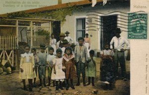 Habitantes de um solar. Moradores de uma casa residencial, c1913 de Unbekannt