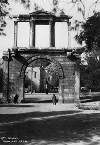 Arco de Adriano, Atenas, Grécia, c1920s-c1930s de Unbekannt