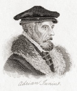 Hadrianus Junius,15111575, também conhecido por Adriaen de Jonghe. de Unbekannt
