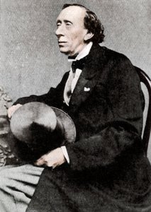 Hans Christian Andersen, autor e poeta dinamarquês, meados do século XIX de Unbekannt
