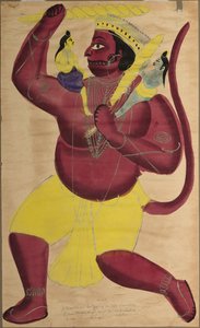 Hanuman, c. 1880 de Unbekannt