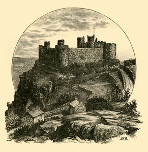 Castelo de Harlech, 1898. de Unbekannt