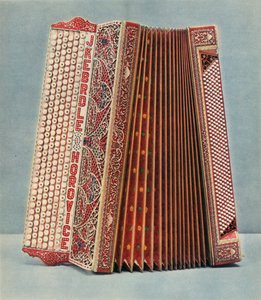 Harmônica feita por Joseph Kebrdle, Horovice, 1948. de Unbekannt