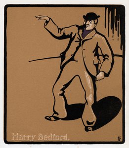 Harry Bedford, artista de teatro, final do século XIX de Unbekannt