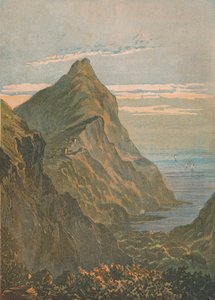 Hartland Point. Perto de Clovelly, North Devon, 1864. de Unbekannt