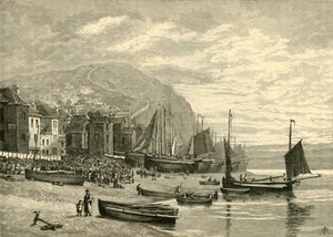 Hastings: The Fishermens Quarter, 1898. de Unbekannt