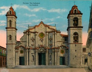 Catedral de Havana, Cuba, c1920. de Unbekannt