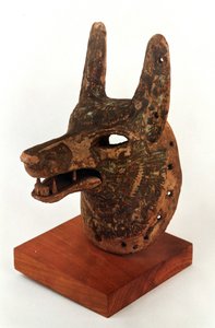 Cabeça de Anúbis, séculos XII-XII aC de Unbekannt