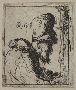 Cabeça de um caçador de ratos, século XVII. de Unbekannt