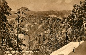 Forte nevasca perto de Kasumti, Simla, c1918-c1939. de Unbekannt