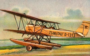 Hidroavião Heinkel HD 24 W Tsingtau, 1920, 1932. de Unbekannt