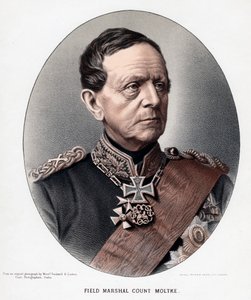 Helmuth Karl Bernhard, conde von Moltke, general e estadista prussiano, c1880 de Unbekannt