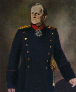 Helmuth von Moltke 1800-1891. - Pintura de Lenbach, 1934. de Unbekannt