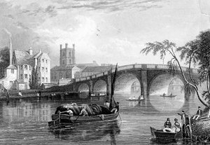Ponte Henley, Henley-on-Thames, Londres, 1803 de Unbekannt