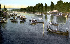 Regata Henley, Oxfordshire, século XX de Unbekannt
