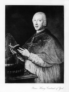 Henry Benedict Stuart como cardeal Duke de York, 1907 de Unbekannt