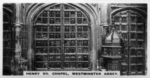 Capela Henry VII, Abadia de Westminster, Londres, c1920s de Unbekannt