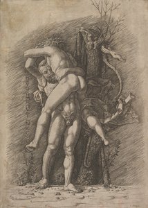 Hércules e Anteu, ca. 1497 de Unbekannt