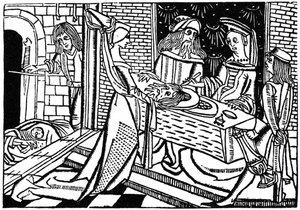 Herodias com a cabeça de João Batista, 1488 1964 de Unbekannt