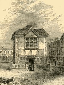 Hickss Hall por volta de 1750, c1872. de Unbekannt