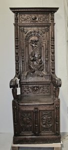 Tenda com encosto alto, 1534. de Unbekannt