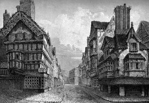 Rua Principal, Shrewsbury, 1825 1893 de Unbekannt