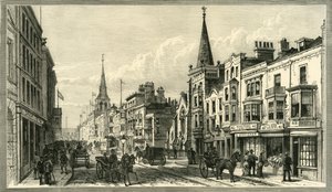Rua principal, Southampton, 1898. de Unbekannt